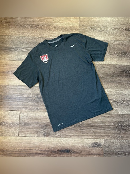 Nike Other - Nike Dri-FIT Short Sleeve US Soccer T-shirt Dark Grey Medium